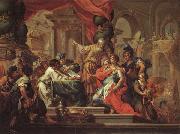 Sebastiano Conca Alexander the Great in the Temple at Jerusalem Sweden oil painting artist